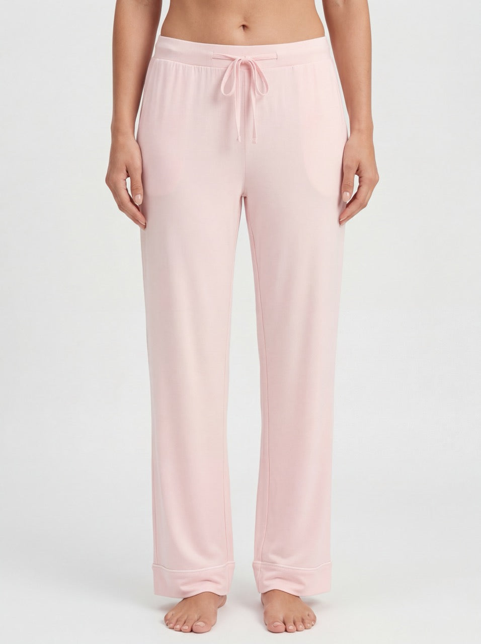 Lyserød Bambus Pyjamas