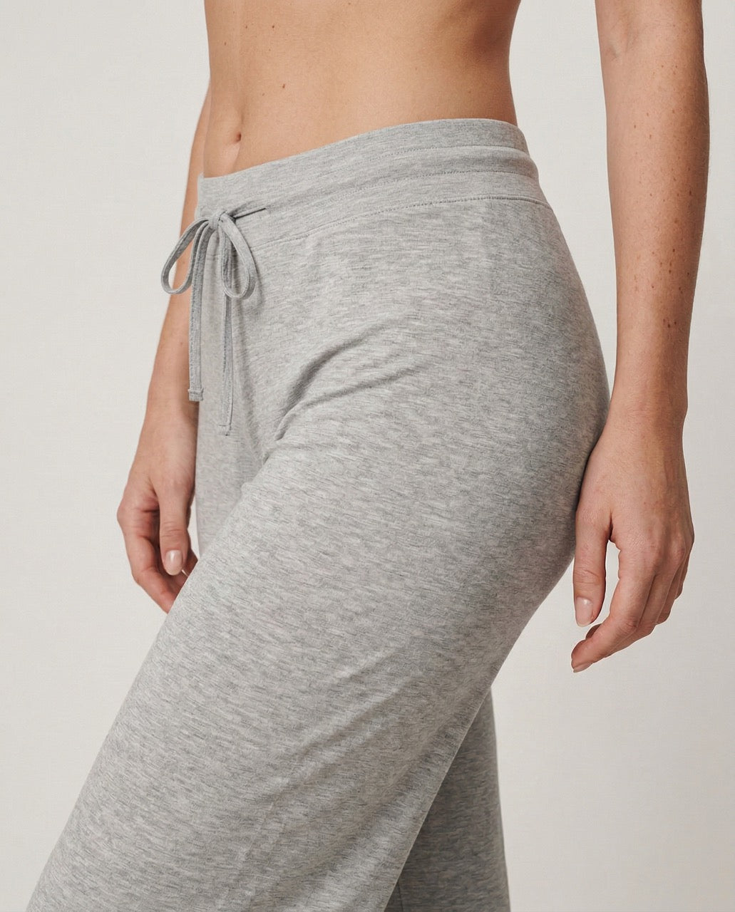 Lysegrå Bambus Pyjamas